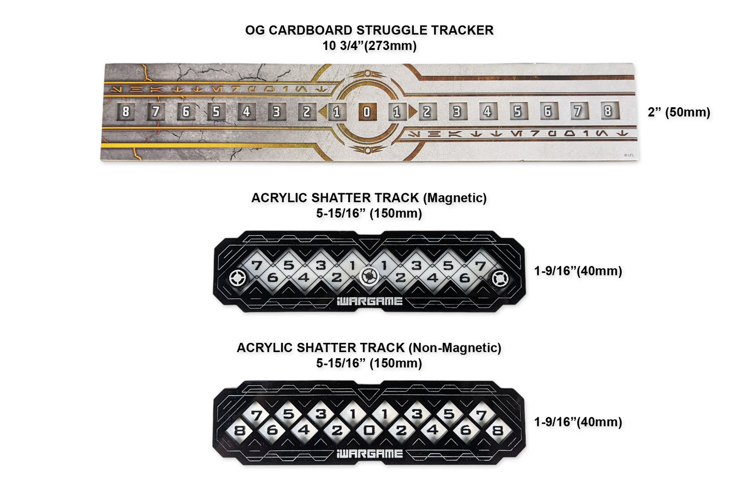 Shatter Tracker (Non-Magnetic)